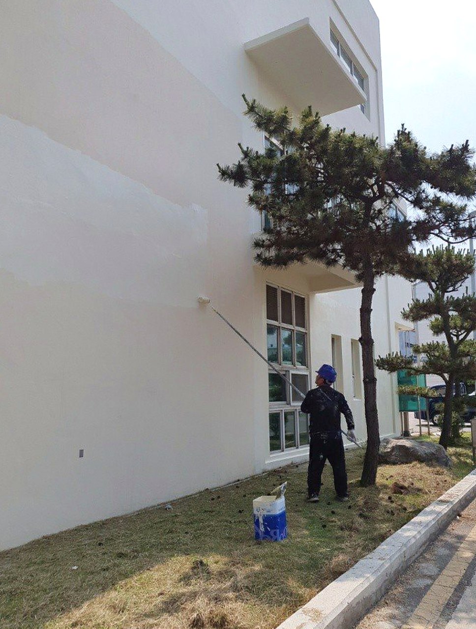 괴산 외벽 도장 - 외벽 페인트 시공