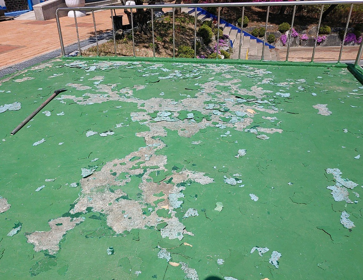 괴산 시설물·고소작업 - 고소작업차 외벽 시공