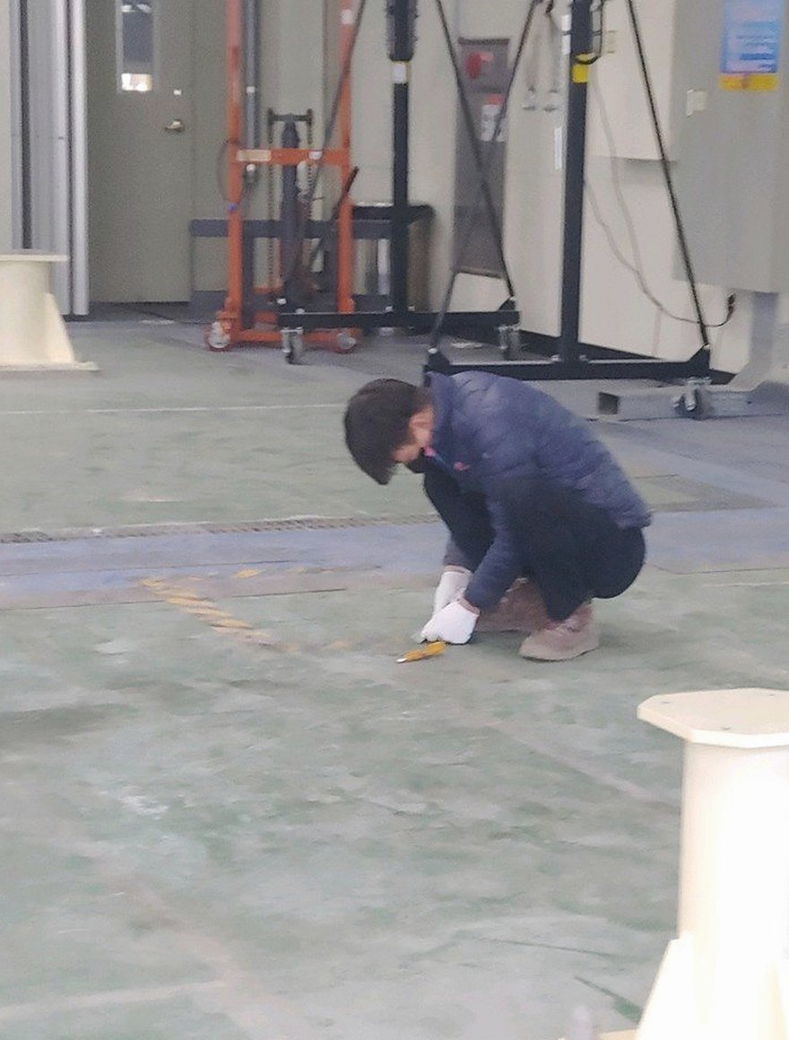 괴산 바닥 에폭시 - 체육관 바닥 도장
